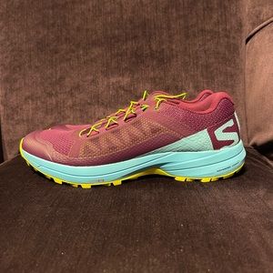 Salomon Womens XA Elevate Running Shoes Purple 401378 Size 9